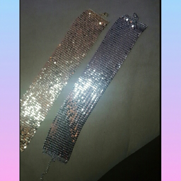 SOLD!!!Design Punk Style Jewelry Wide Mesh Choker - Picture 3 of 4