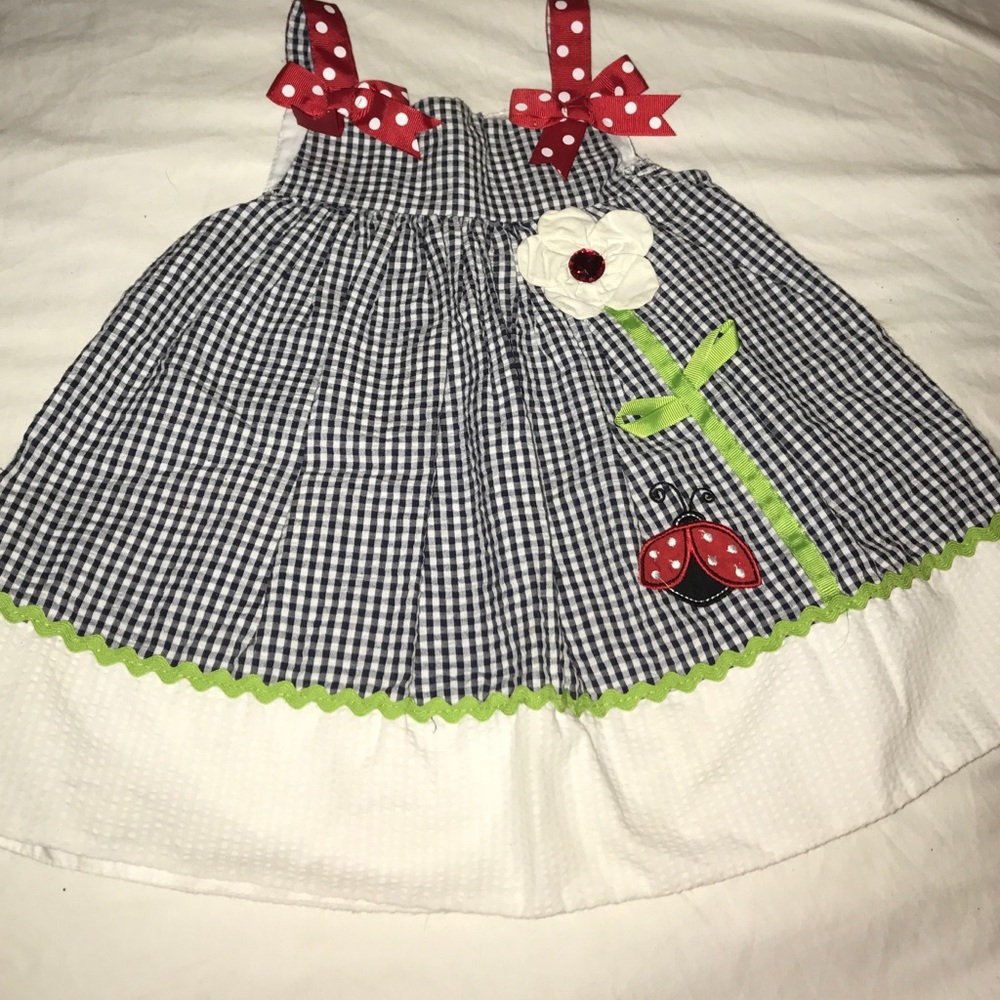 Rare Editions Gingham Dress!