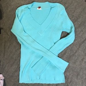 💙Blue V Neck Sweater💙