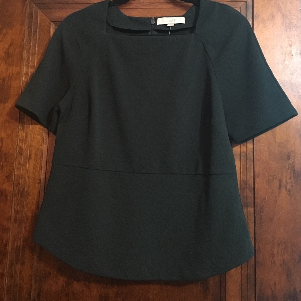 Dark green blouse