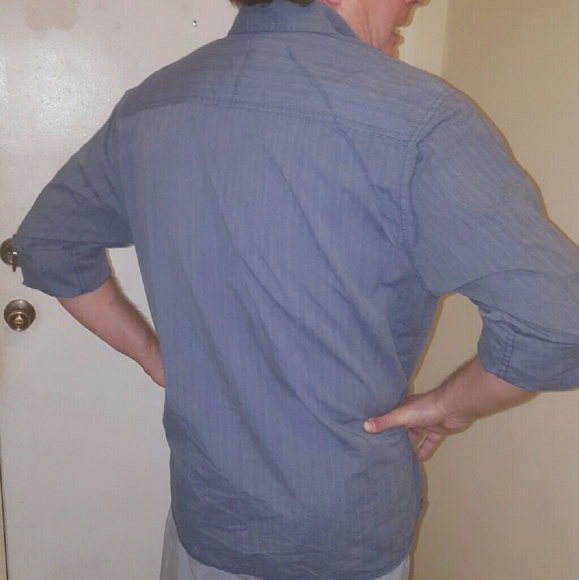 Drill Casual Button Down Shirt - Picture 2 of 4