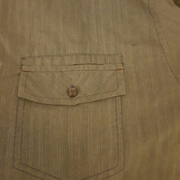 Drill Casual Button Down Shirt - Picture 3 of 4