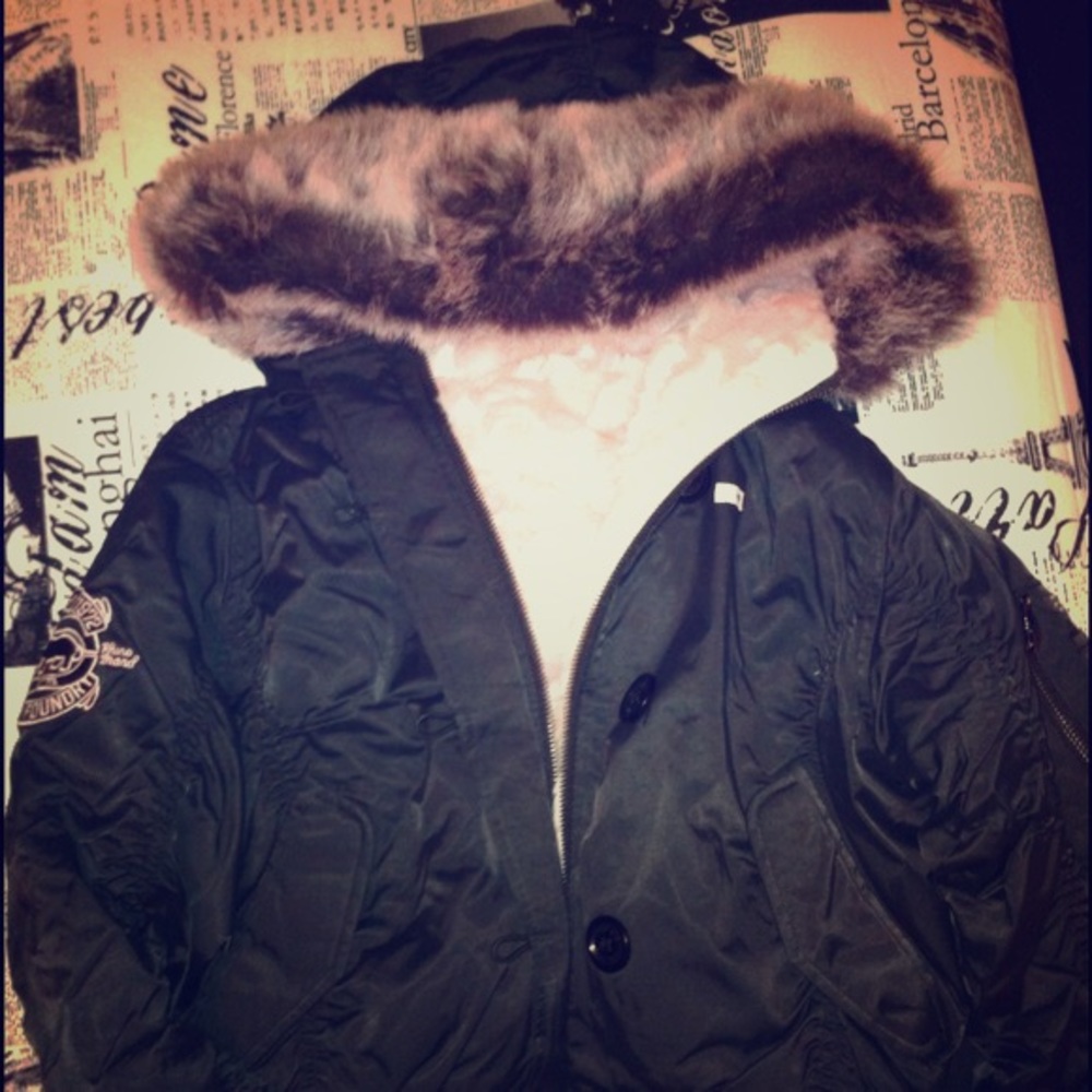 Reversible Ekco Red Fur Jacket