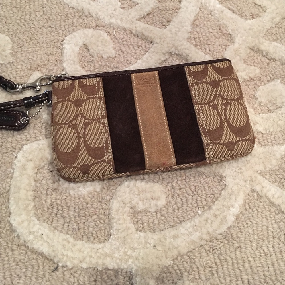 COACH wristlet