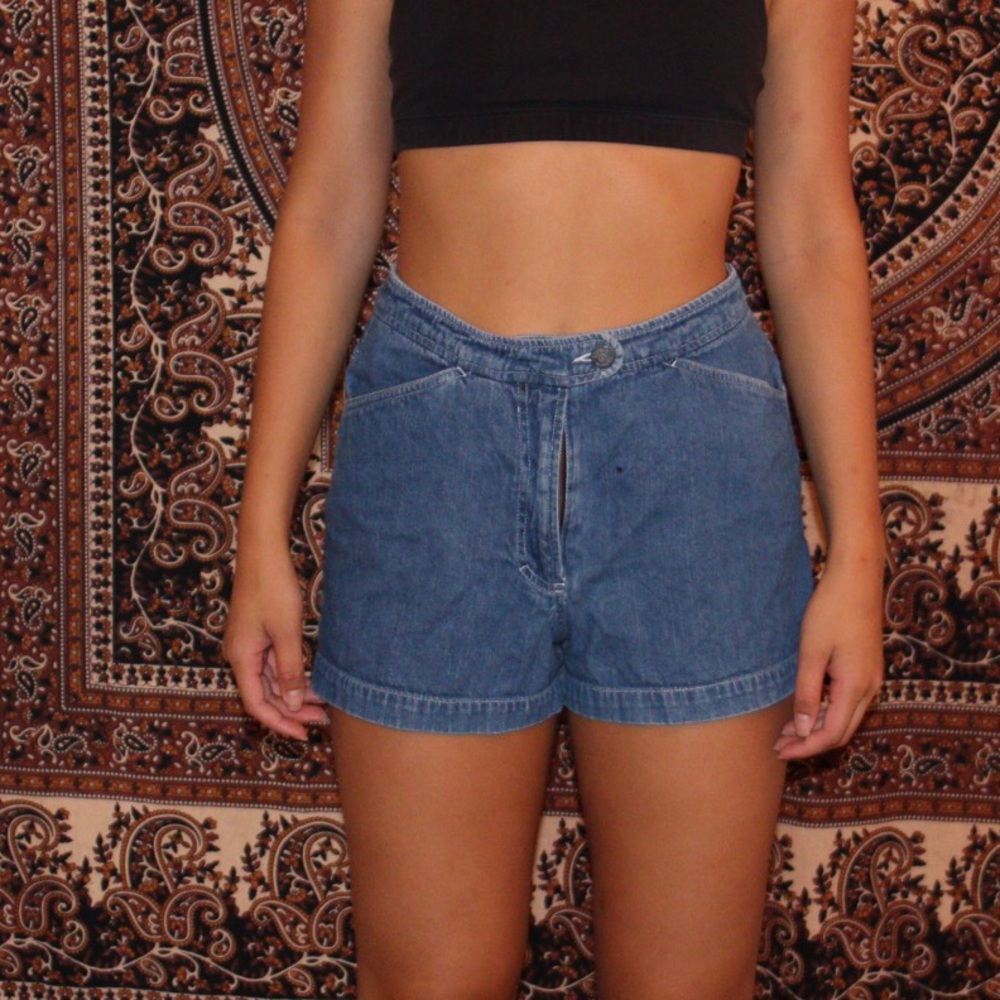 High waisted shorts