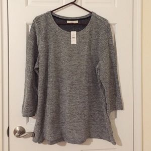 NWT LOFT Boucle Top