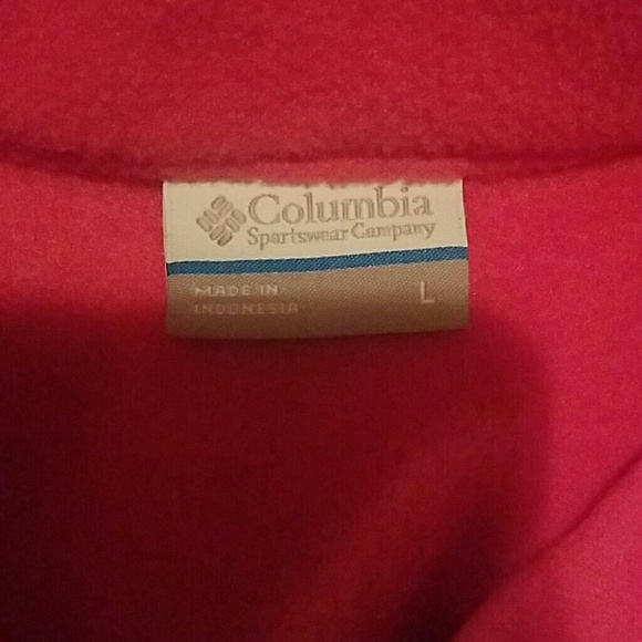 Large Columbia fleece vest - Picture 2 of 2