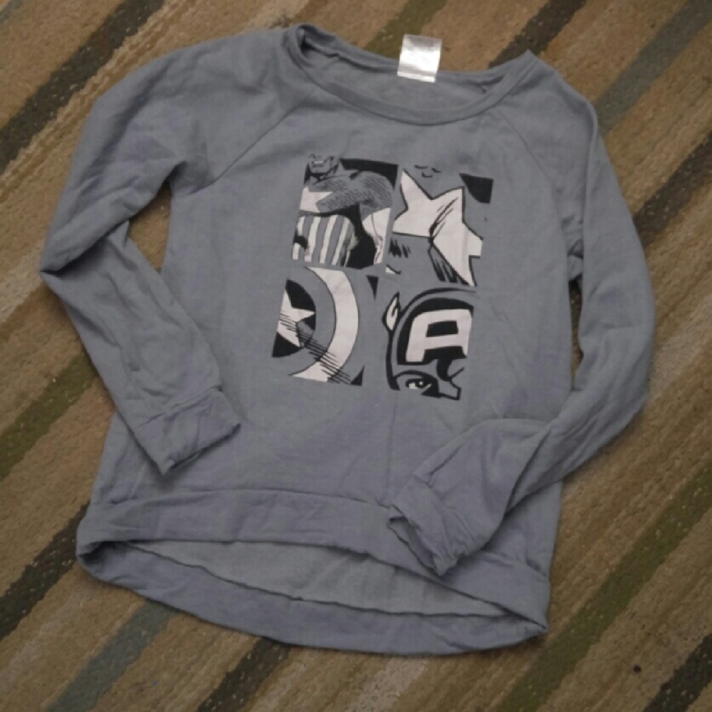 Long sleeve comic shirt