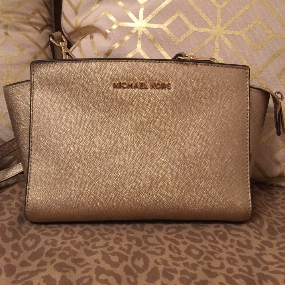 Michael Kors Medium Selma Gold