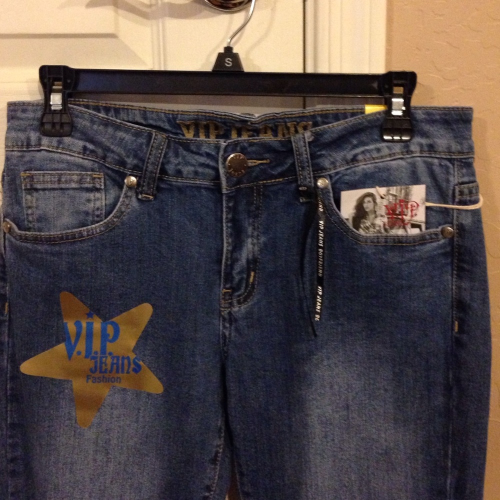 ON SALE - VIP shaggy fringe jeans - Jed size 7 & 9 - Picture 5 of 6