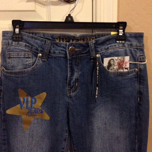 ON SALE - VIP shaggy fringe jeans - Jed size 7 & 9 - Picture 5 of 6