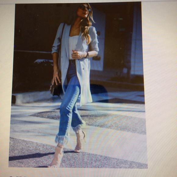 ON SALE - VIP shaggy fringe jeans - Jed size 7 & 9 - Picture 2 of 6