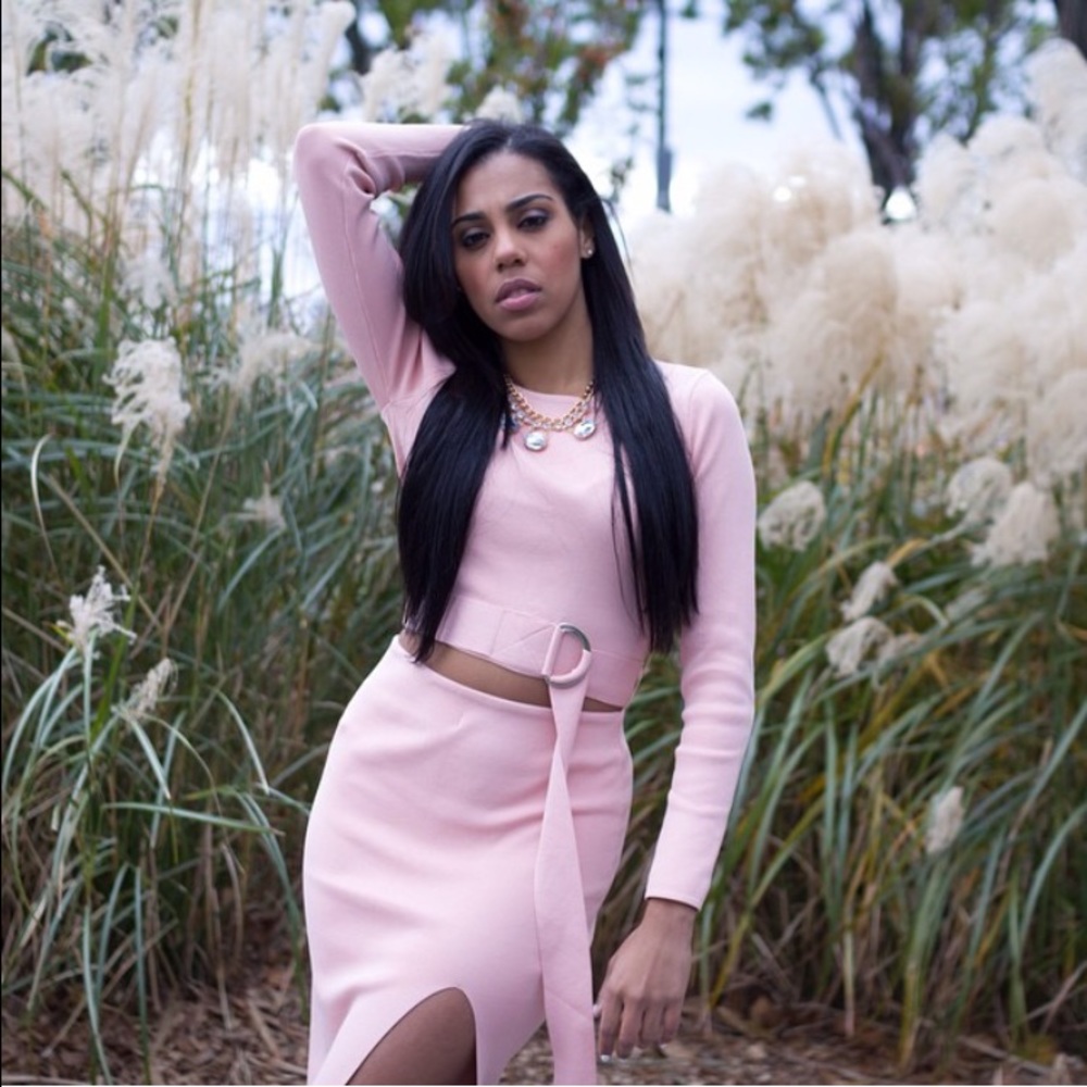 Crop Top and Skirt set