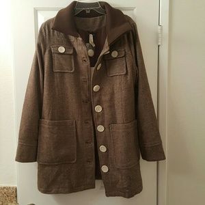 *final price* BNWT modcloth love dove coat size xl