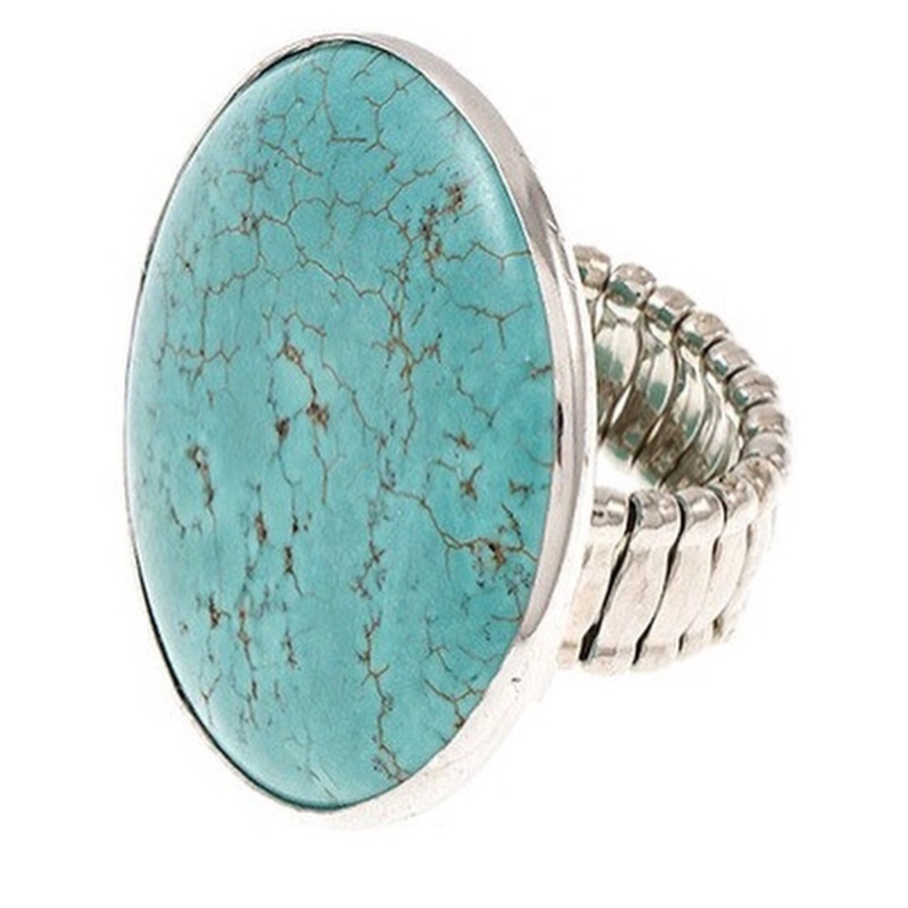 Oval Turquoise Ring