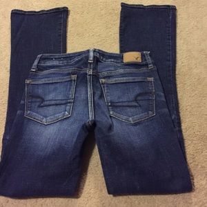 American Eagle skinny kick super stretch