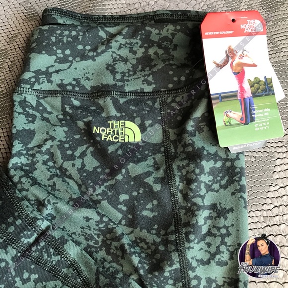 LAST ONE The north face green capri workout crop - Picture 4 of 4