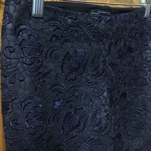 Zara leather leggings