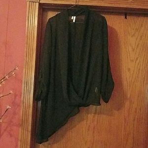 Studio Y sheer dressy top