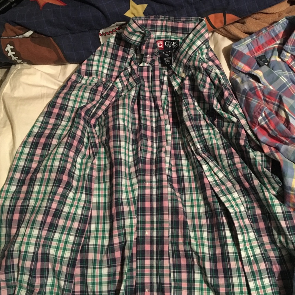 Youth Large button downs. Ralph Lauren, Chaps. - Picture 2 of 3