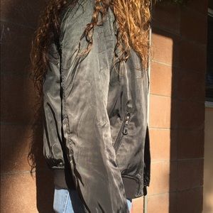 Black Bomber Jacket