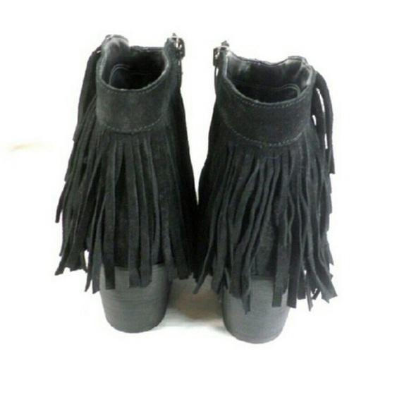HP 2/1🎉Marc Fisher Fringe Boots Size 10 - Picture 3 of 3