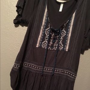 Free People Bohemian Top