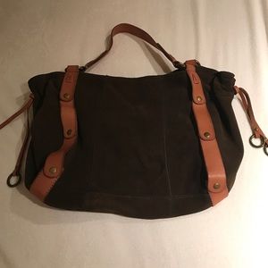 100% leather Lucky Brand bag