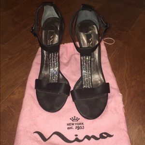 Nina Formal Heels with Rhinestones