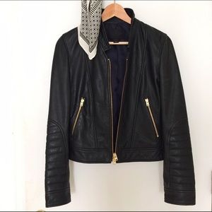 J.crew Leather Jacket