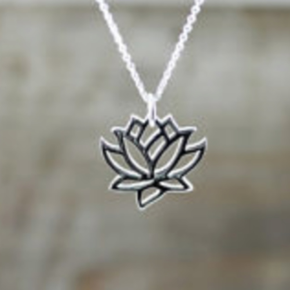 Good Karma, New Beginning Lotus Necklace