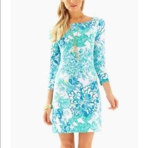 UPF 50+ Lilly Sophie dress in In A Pinch print.