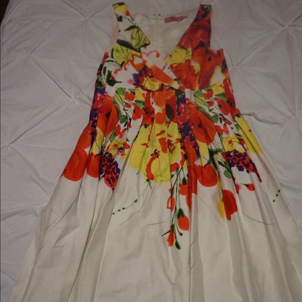 Floral Print Dress - Picture 3 of 8