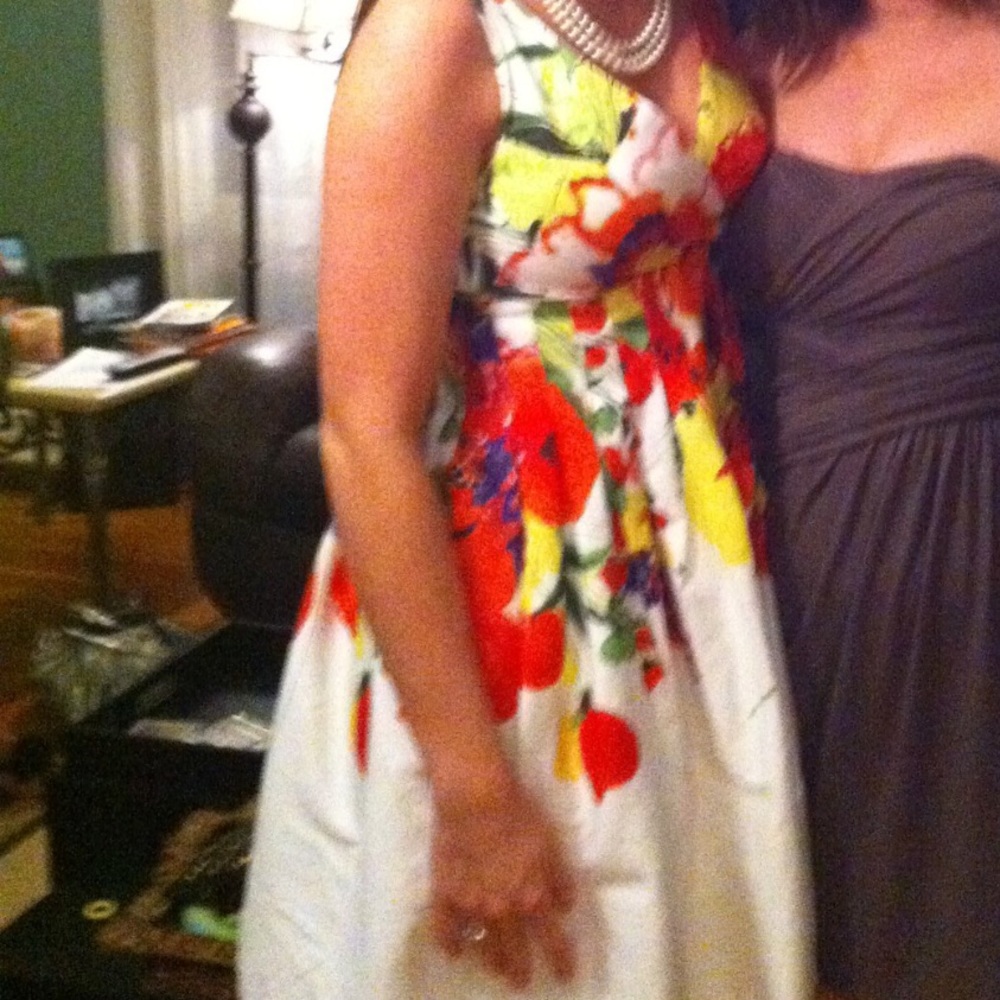 Floral Print Dress - Picture 2 of 8
