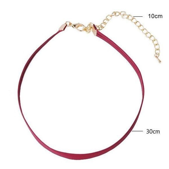 the basic faux leather choker - Picture 4 of 8