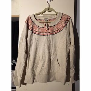 Lucky brand oversized sweater