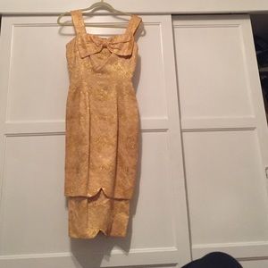 Late 50's vintage cocktail dress