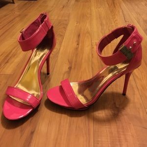 Hot pink heels