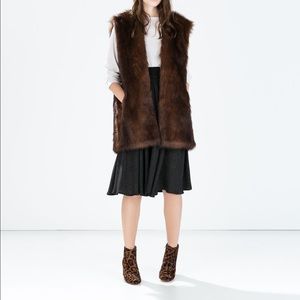 Fur Zara Vest