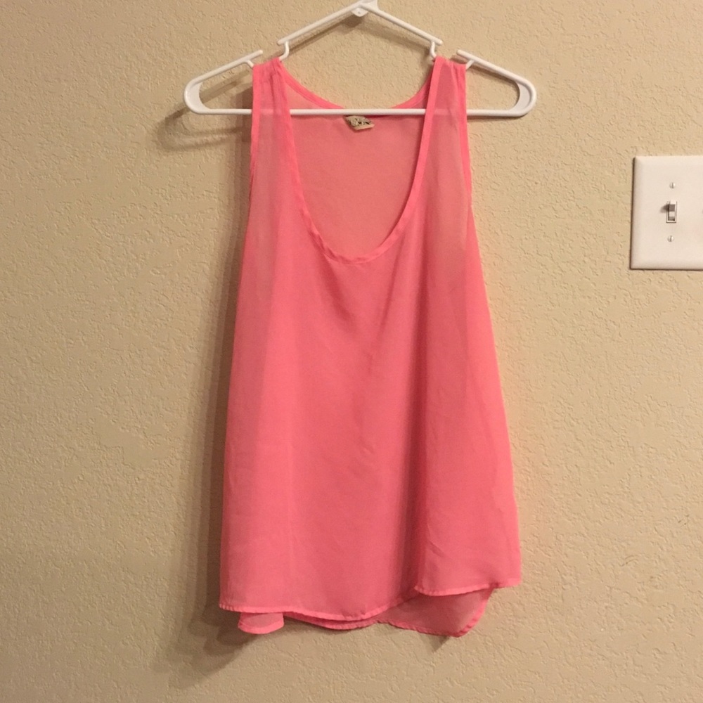 Sheer Pink BKE Tank
