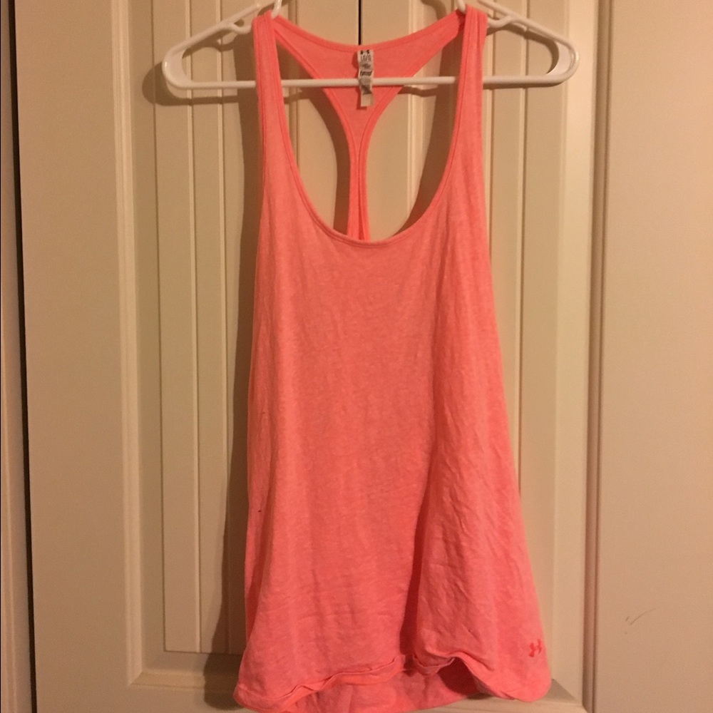 Under Armour racer back flowy tank. Women's large.