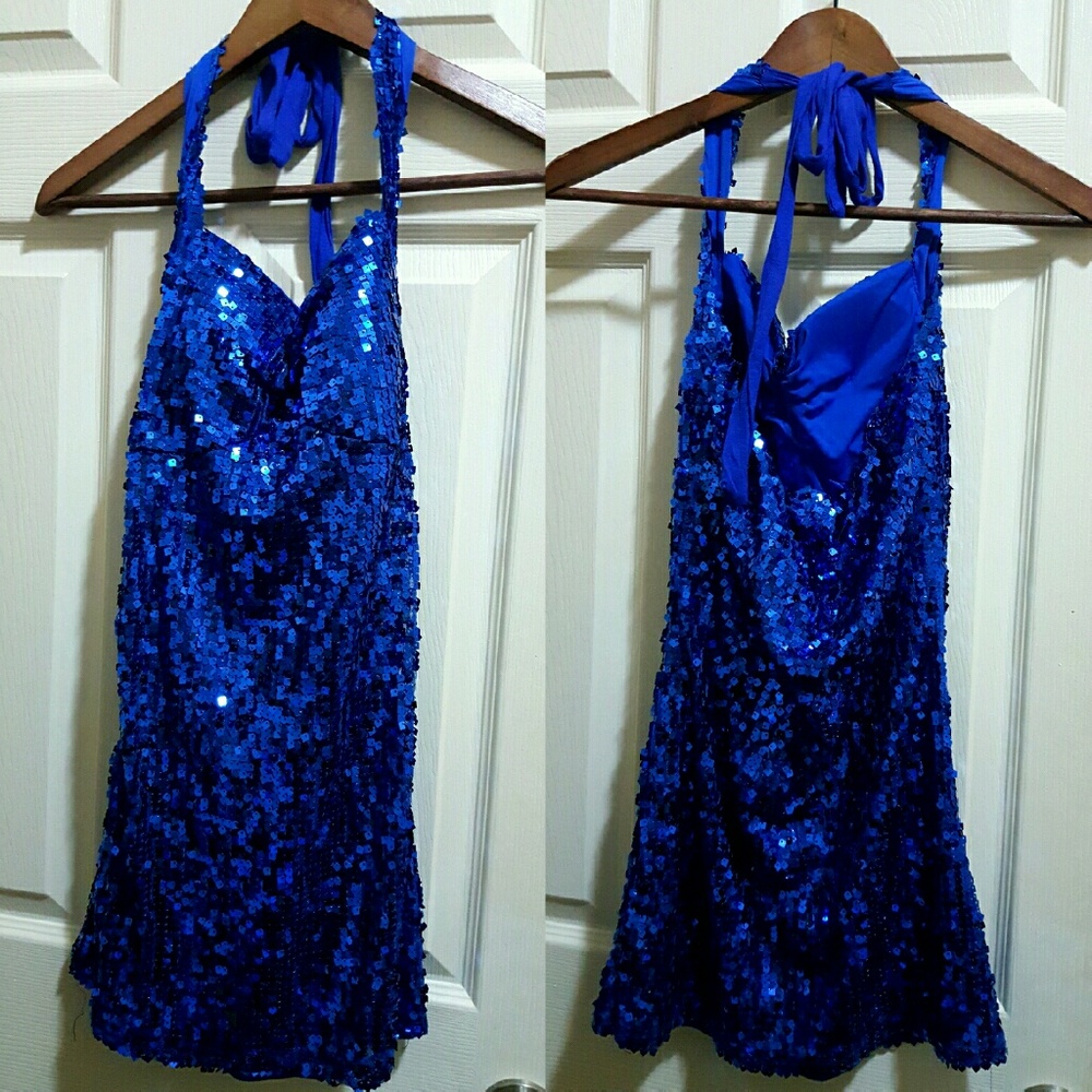 Sequin Mini Dress