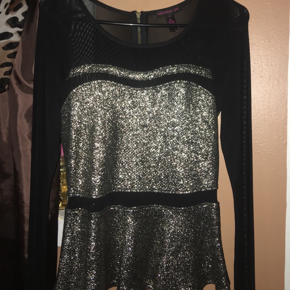 sparkly top