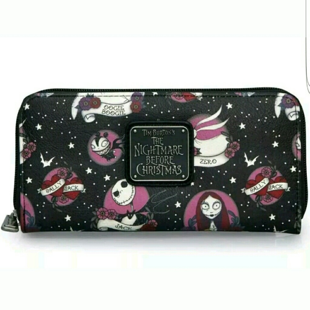 Loungefly nightmare before christmas wallet