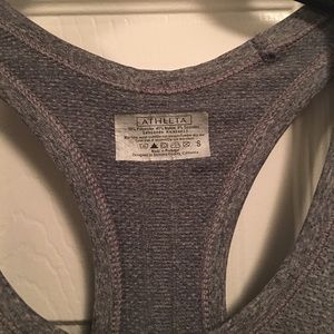 Gray athleta workout tank