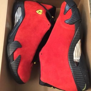 Jordan 14 red Ferrari size 10.5 dead stock