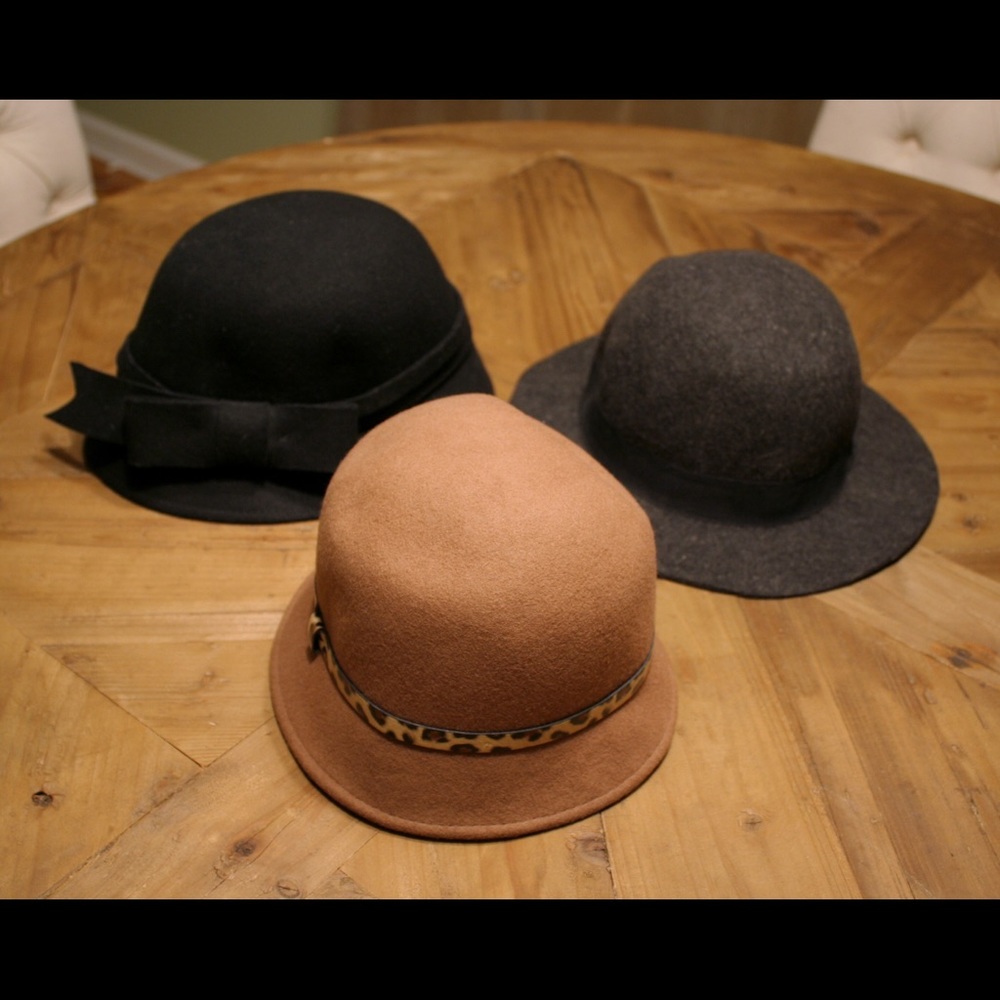 Lot of three hats!!