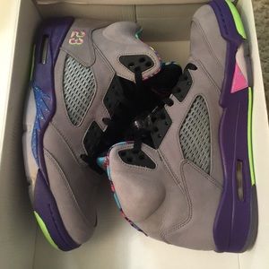 Jordan 5 bel air size 11 Worn once