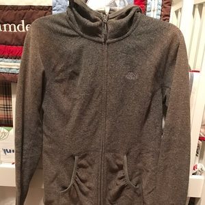 Gray North Face Jacket