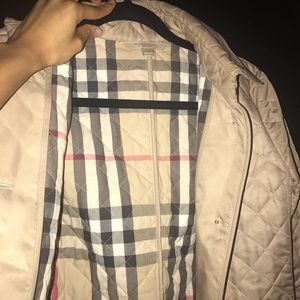 Burberry quilted jacket